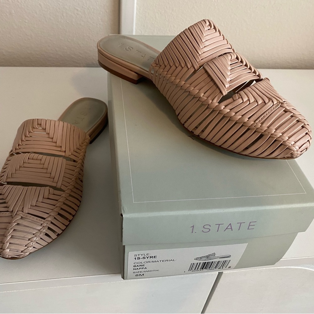 1. State Blush Mule - Pre Owned